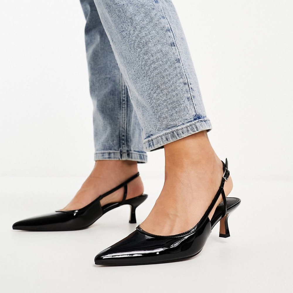 Black Patent Heels